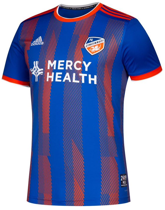 Camisa oficial Adidas FC Cincinnati 2019 I jogador